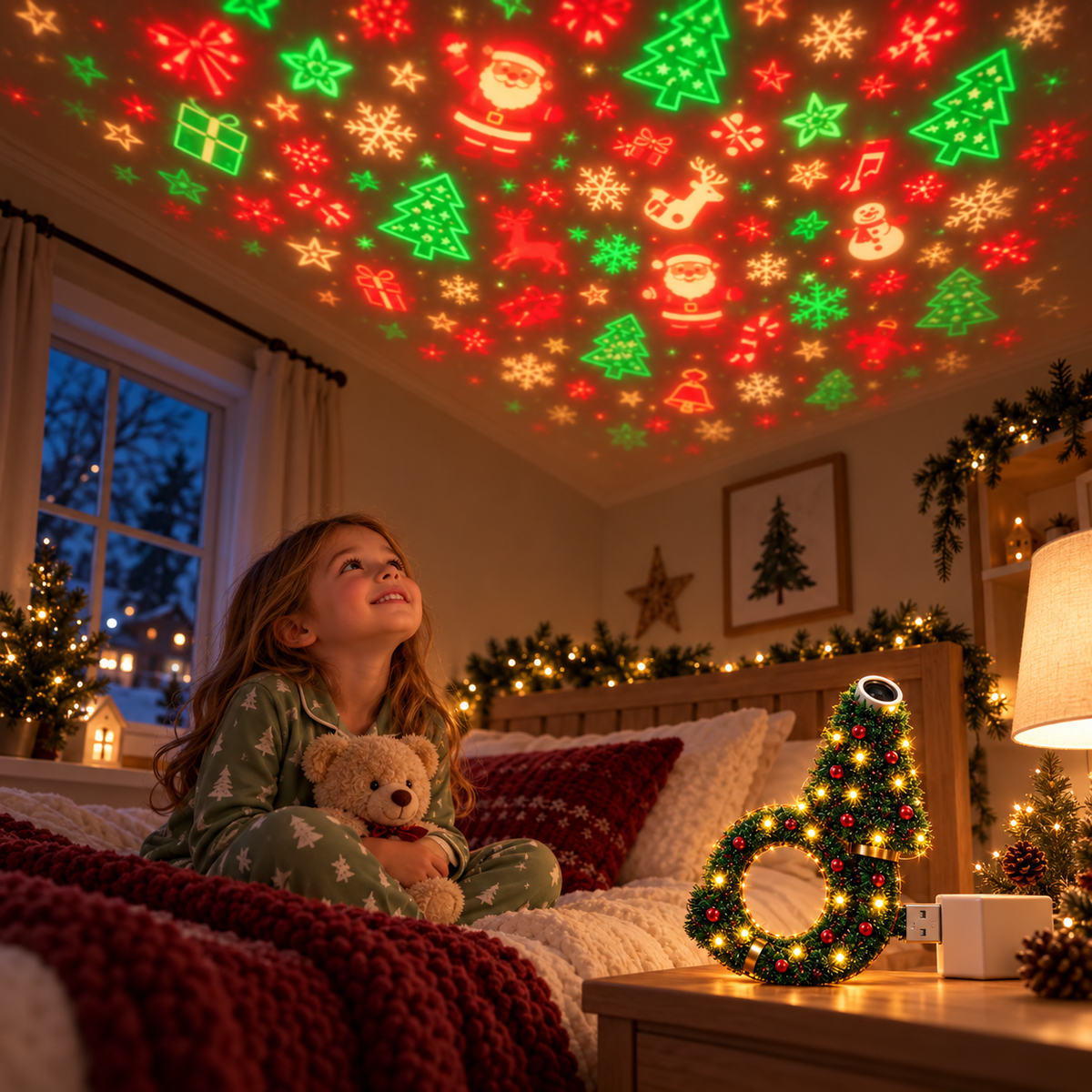 Glowci - Proyector Navideño